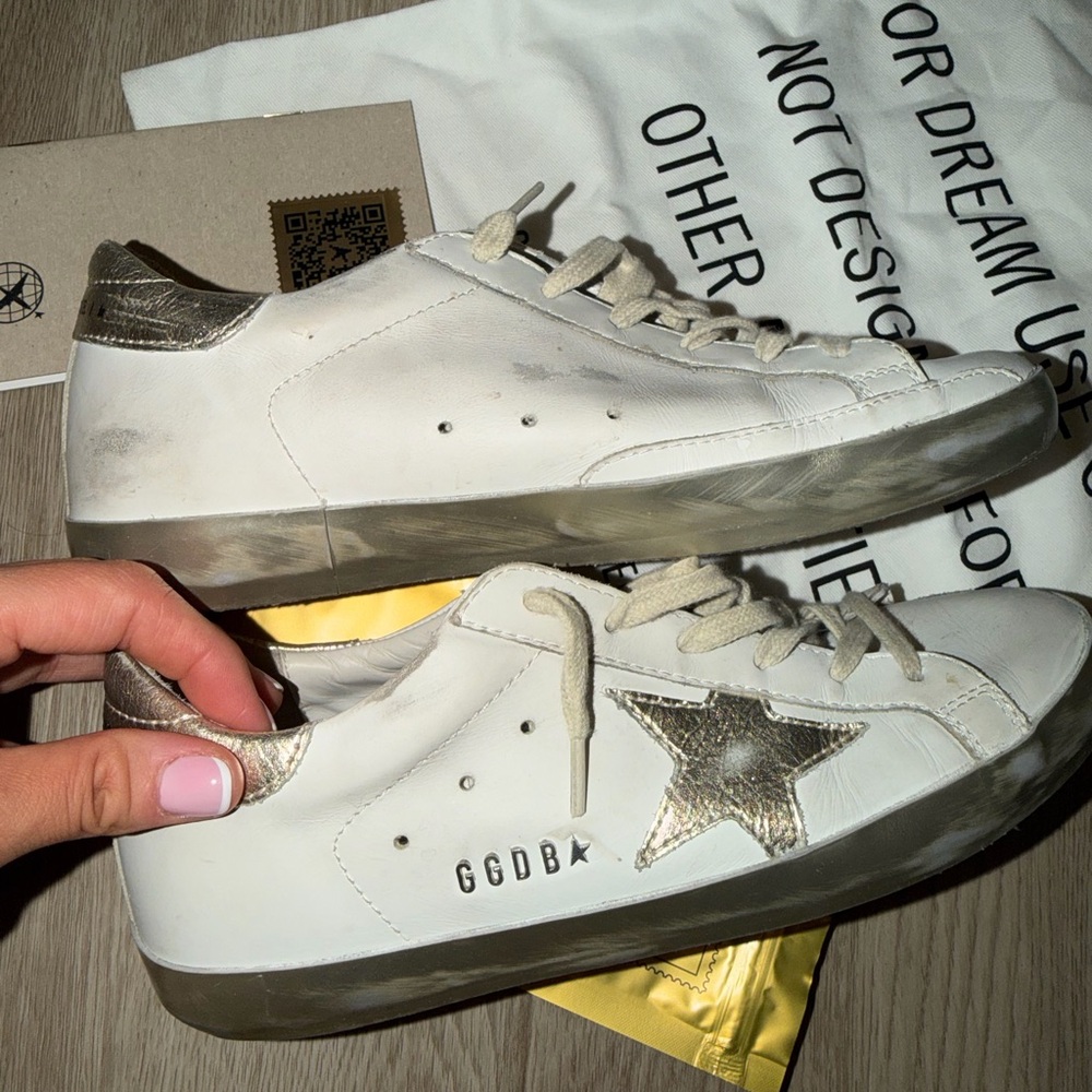 Golden Goose super star Sneakers with Gold Star size 38 - Picture 7 of 11